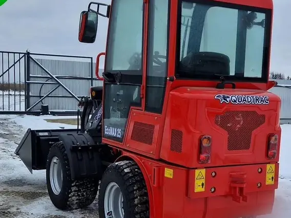 Фронтальный погрузчик QUADTRAC EcoMax25 2026 года новый фото 4