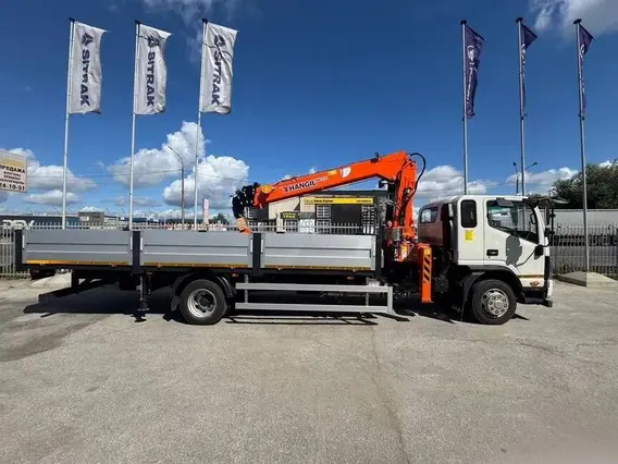 Бортовой грузовик JAC N120 с КМУ HANGIL HGC 515 2024 года новый фото 19
