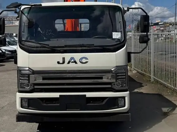 Бортовой грузовик JAC N120 с КМУ HANGIL HGC 515 2024 года новый фото 24