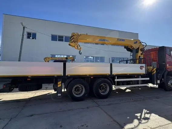 Манипулятор-самопогрузчик FAW J6P CA3250 XCMG SQS300RU-5 2025 года новый фото 8