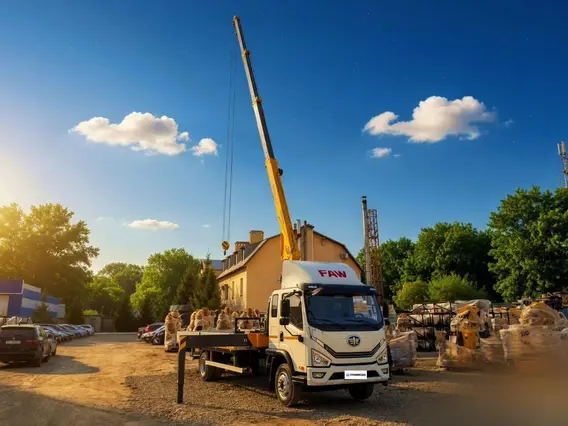 Кран-манипулятор XCMG SQS125-4 2025 года новый