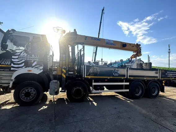 Кран-манипулятор XCMG SQS350RU-5 2025 года новый фото 2