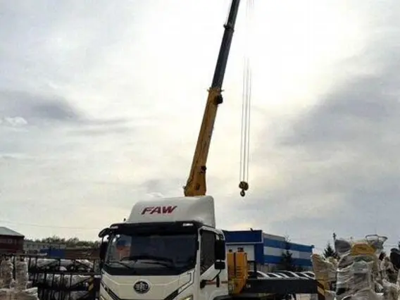 Кран-манипулятор XCMG SQS125-4 2025 года новый фото 2