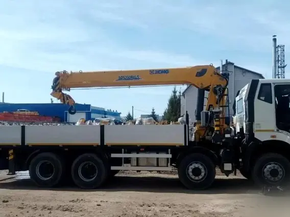 Манипулятор-самопогрузчик FAW CA3310 XCMG SQS350RU-5 2026 года новый фото 4