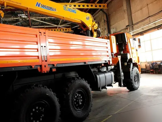 Манипулятор-самопогрузчик Камаз 43118-50 XCMG SQS200-6 2025 года новый фото 8