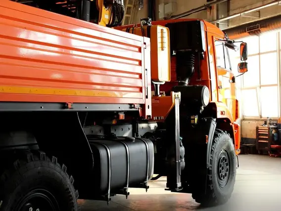 Манипулятор-самопогрузчик Камаз 43118-50 XCMG SQS200-6 2025 года новый фото 9