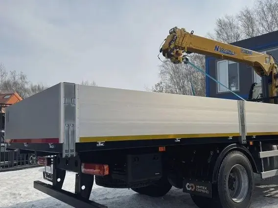 Манипулятор-самопогрузчик FAW J6L XCMG SQS125-4 2026 года новый фото 14