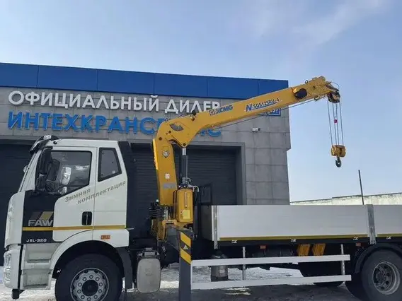 Манипулятор-самопогрузчик FAW J6L XCMG SQS125-4 2026 года новый фото 16