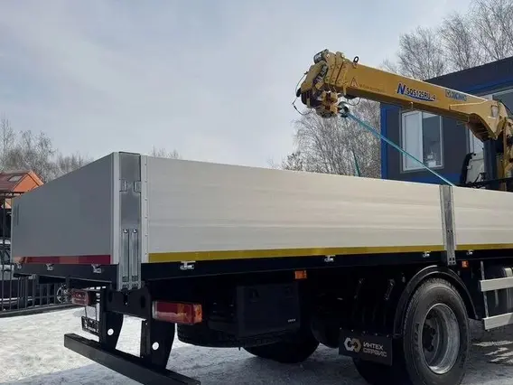 Манипулятор-самопогрузчик FAW J6L XCMG SQS125-4 2026 года новый фото 16