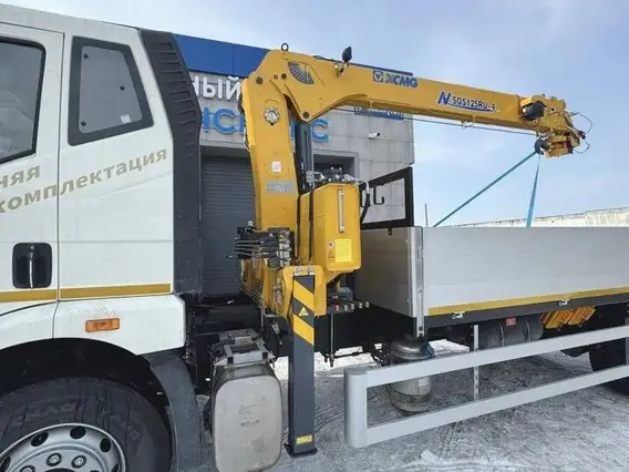 Манипулятор-самопогрузчик FAW J6L XCMG SQS125-4 2026 года новый фото 3