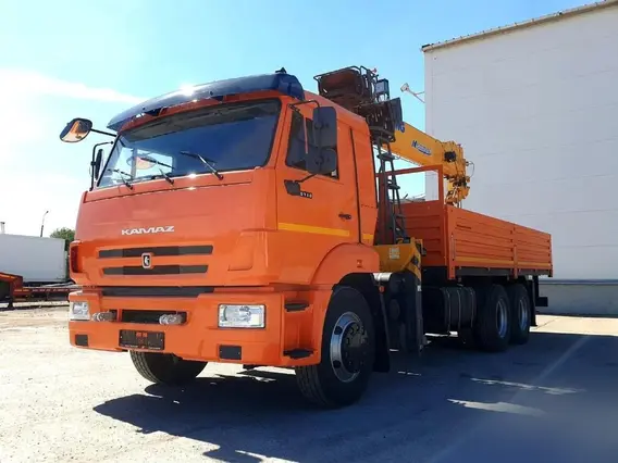 Манипулятор-самопогрузчик Камаз 65115 XCMG SQS200-6 2026 года новый