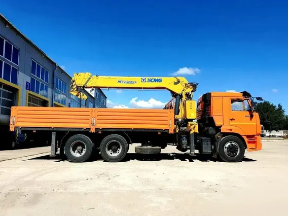 Манипулятор-самопогрузчик Камаз 65115 XCMG SQS200-6 2026 года новый фото 2