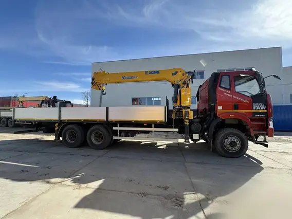 Манипулятор-самопогрузчик FAW J6P XCMG SQS200-6 2026 года новый фото 5