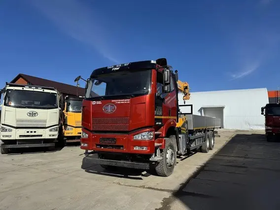 Манипулятор-самопогрузчик FAW J6P XCMG SQS200-6 2026 года новый фото 2
