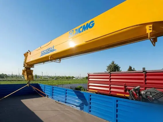 Манипулятор-самопогрузчик Камаз 65117 XCMG SQS250RU-5 2026 года новый фото 4