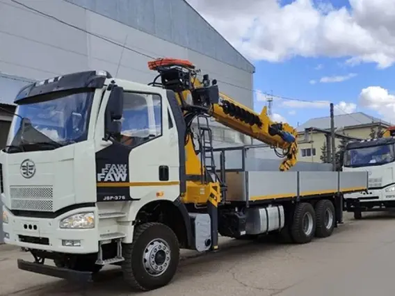 Манипулятор-самопогрузчик FAW J6P XCMG SQS200-6 2026 года новый