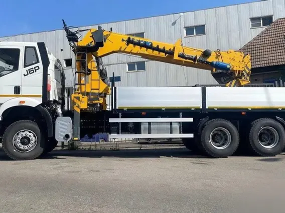Манипулятор-самопогрузчик FAW J6P XCMG SQS200-6 2026 года новый фото 2