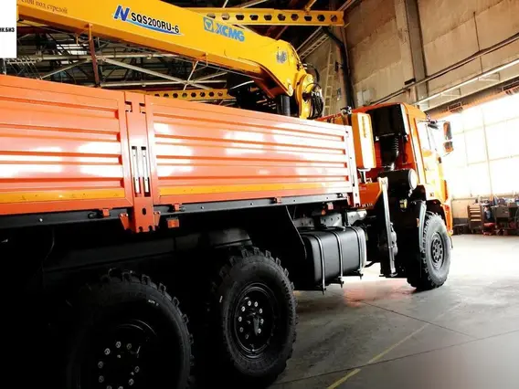 Бортовой грузовик Камаз 43118-50 XCMG SQS200RU-6 2025 года новый фото 8