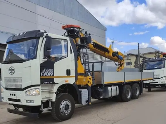 Манипулятор-самопогрузчик FAW J6P XCMG SQS200-6 2026 года новый фото 3