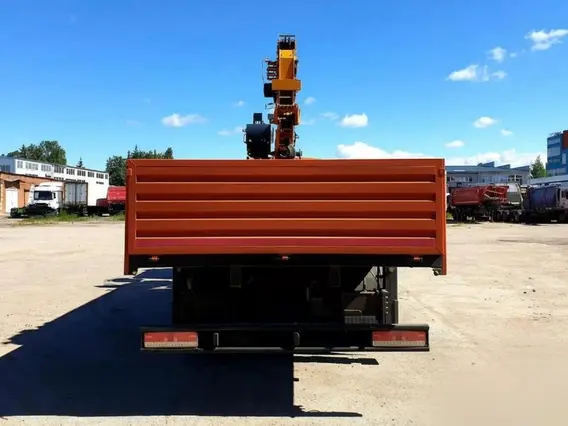 Бортовой грузовик Камаз 65115 XCMG SQS200-6 2026 года новый фото 3