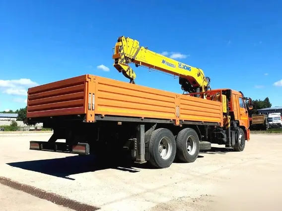 Бортовой грузовик Камаз 65115 XCMG SQS200-6 2026 года новый фото 2