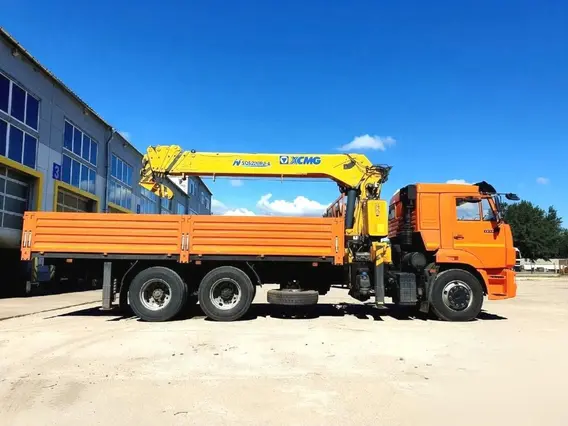 Бортовой грузовик Камаз 65115 XCMG SQS200-6 2026 года новый фото 4