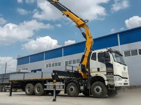 Бортовой грузовик FAW CA3310 XCMG SQZ330-6 2026 года новый фото 2