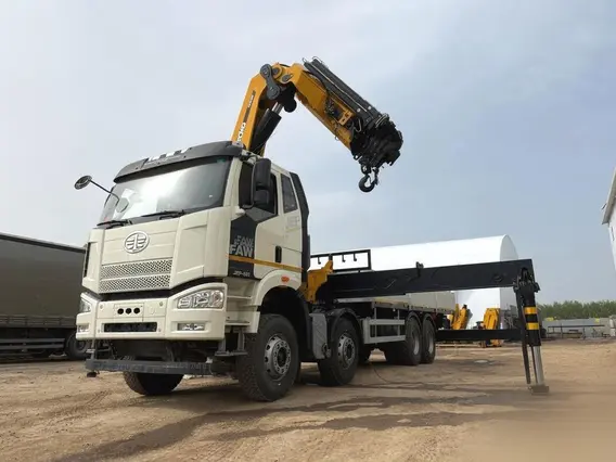 Манипулятор-самопогрузчик FAW CA3310 XCMG SQZ860 2026 года новый