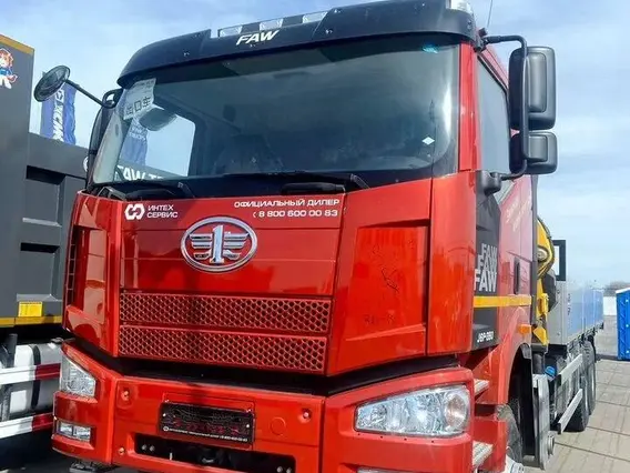 Бортовой грузовик FAW J6P XCMG SQZ200-4 2026 года новый фото 12