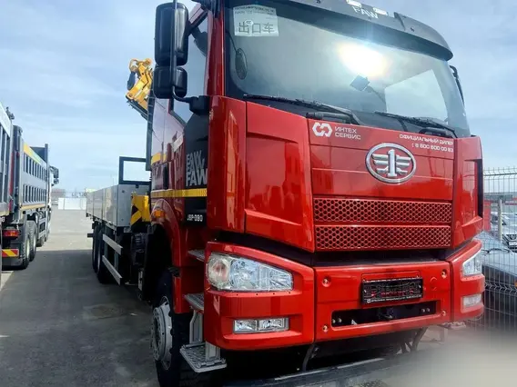 Бортовой грузовик FAW J6P XCMG SQZ200-4 2026 года новый фото 2