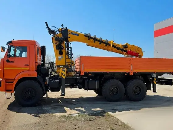 Бортовой грузовик Камаз 43118-50 XCMG SQS200-6 2026 года новый