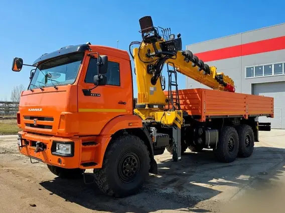 Бортовой грузовик Камаз 43118-50 XCMG SQS200-6 2026 года новый фото 3