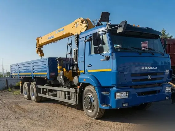 Бортовой грузовик Камаз 65117 XCMG SQS250 2026 года новый