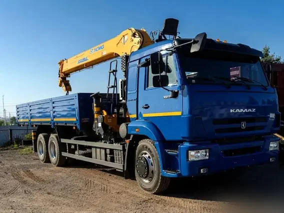 Манипулятор-самопогрузчик Камаз 65117 XCMG SQS250RU-5 2026 года новый