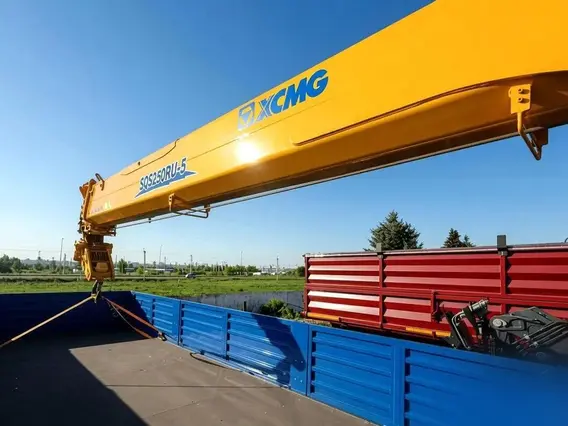 Манипулятор-самопогрузчик Камаз 65117 XCMG SQS250RU-5 2026 года новый фото 5