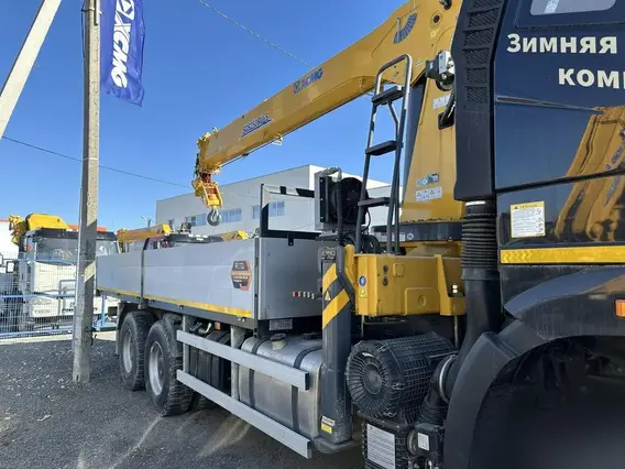 Манипулятор-самопогрузчик FAW J6P XCMG SQS250RU-5 2026 года новый фото 15