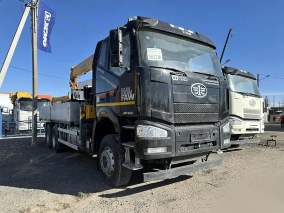 Манипулятор-самопогрузчик FAW J6P XCMG SQS250RU-5 2026 года новый фото 3