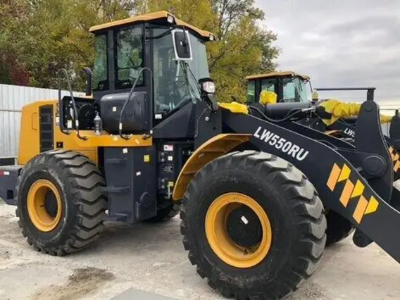 Фронтальный погрузчик XCMG LW550RU 2026 года новый фото 8