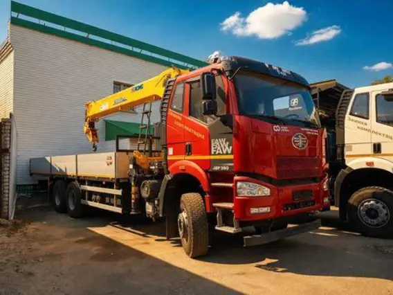 Кран-манипулятор XCMG SQS350-5 2026 года новый фото 2
