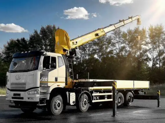 Бортовой грузовик FAW CA3310 XCMG SQS350-5 2025 года новый фото 4