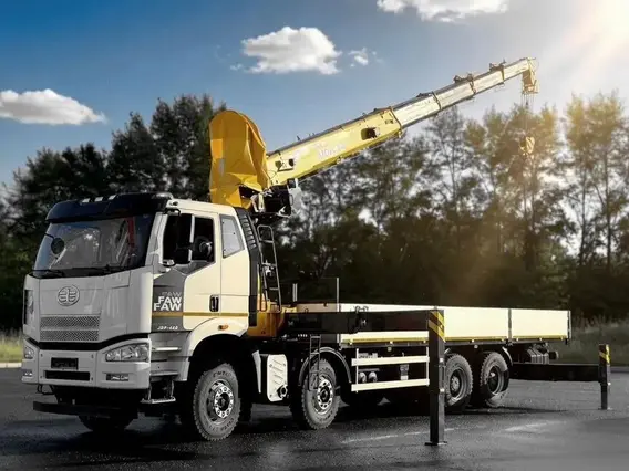 Бортовой грузовик FAW CA3310 XCMG SQS350-5 2025 года новый фото 4