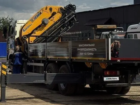 Бортовой грузовик FAW CA3310 XCMG SQZ860-8 2025 года новый фото 2