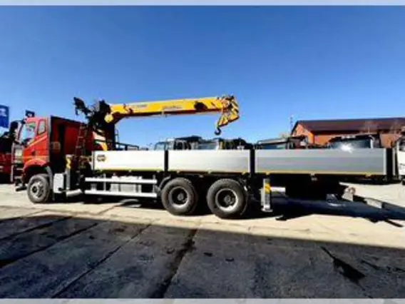 Бортовой грузовик FAW J6P CA3250 XCMG SQS300RU-5 2025 года новый фото 5