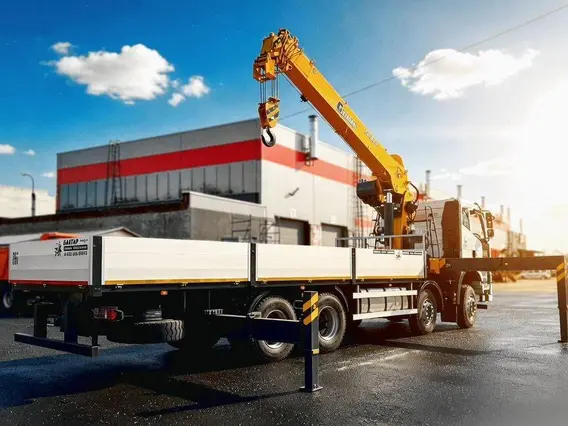 Бортовой грузовик FAW CA3310 XCMG SQS350-5 2025 года новый фото 2