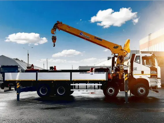 Бортовой грузовик FAW CA3310 XCMG SQS350-5 2026 года новый фото 5