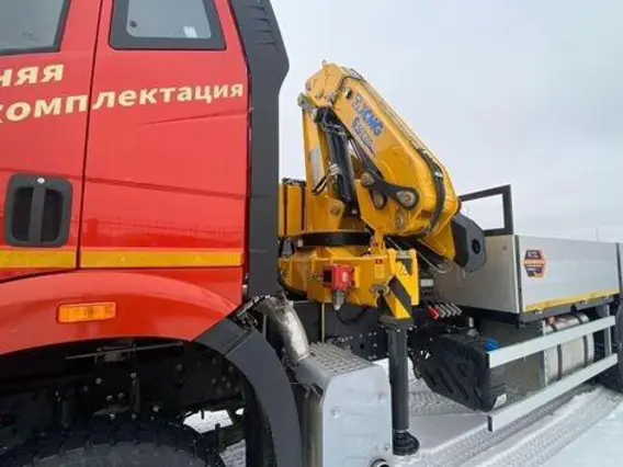 Бортовой грузовик FAW J6P CA3250 с КМУ XCMG, 2024 2026 года б/у фото 4