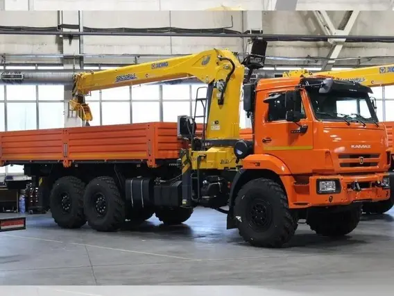 Бортовой грузовик КАМАЗ 43118-3027-48 (А5) с КМУ XCMG, 2025 2025 года новый фото 15