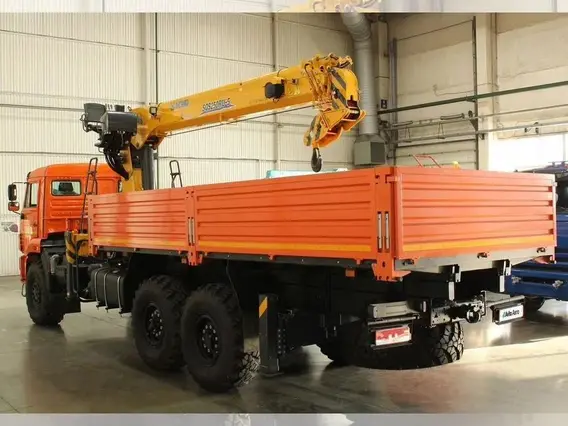 Бортовой грузовик КАМАЗ 43118-3027-48 (А5) с КМУ XCMG, 2025 2025 года новый фото 18