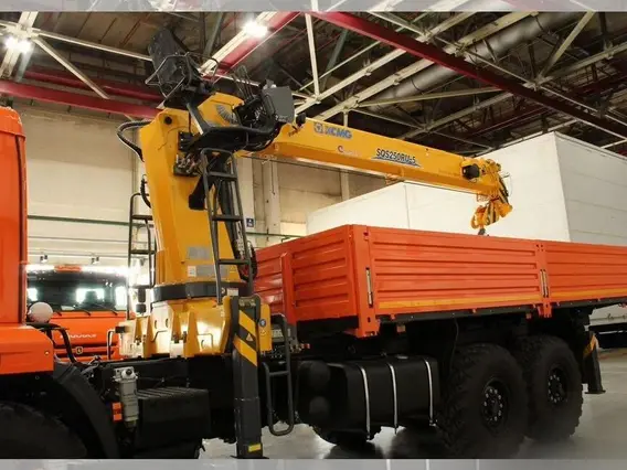 Бортовой грузовик КАМАЗ 43118-3027-48 (А5) с КМУ XCMG, 2025 2025 года новый фото 19