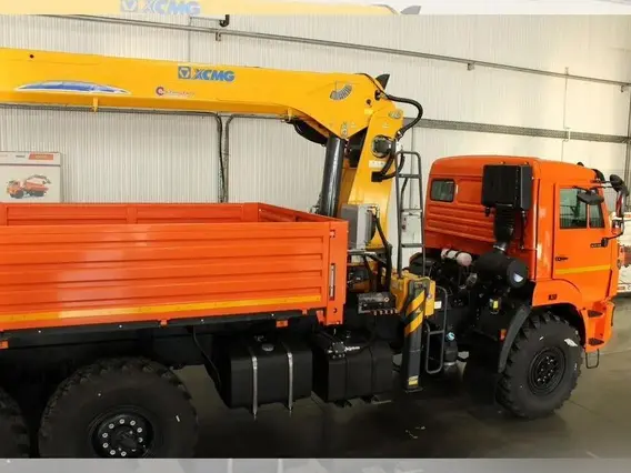 Бортовой грузовик КАМАЗ 43118-3027-48 (А5) с КМУ XCMG, 2025 2025 года новый фото 21